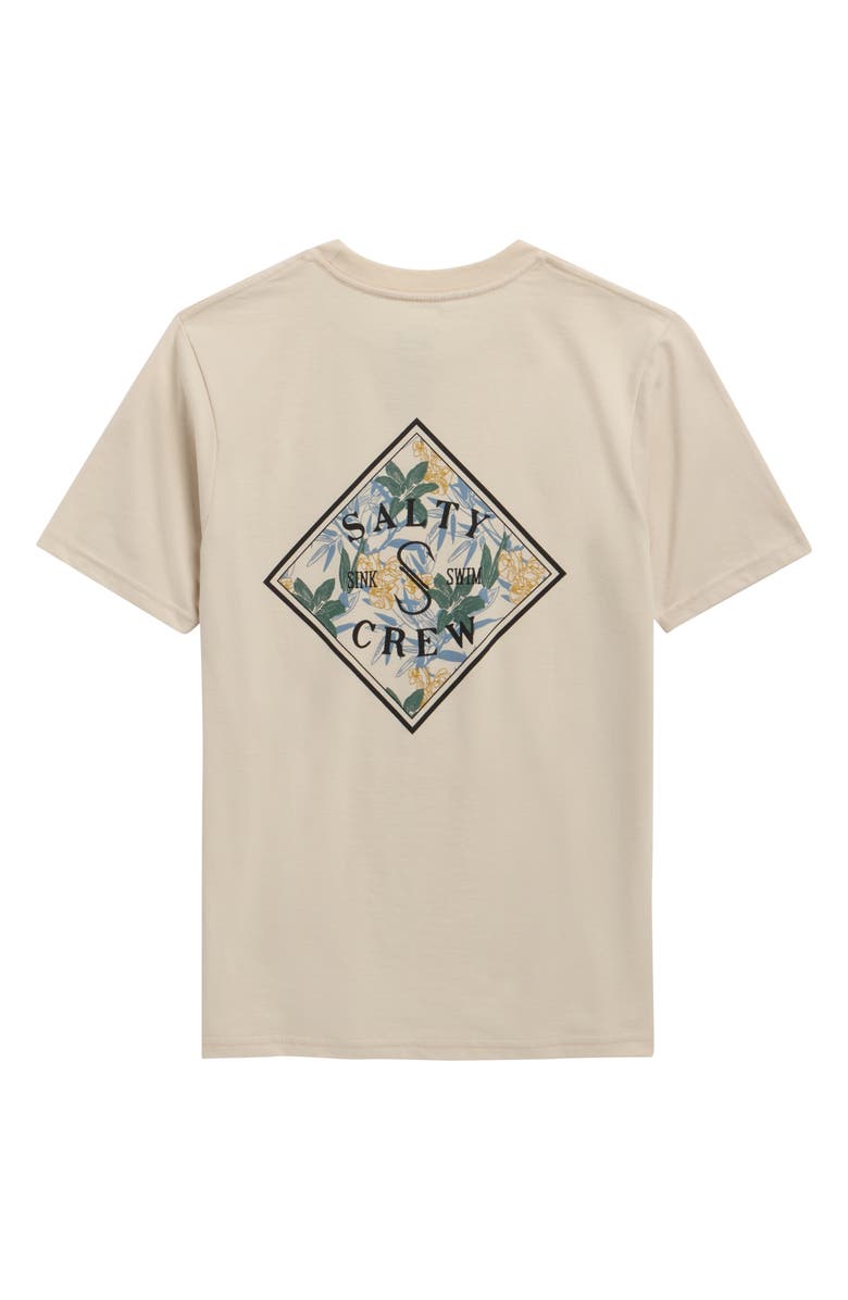 Salty Crew Tippet Fill Graphic Crewneck T-Shirt, Alternate, color, Bone