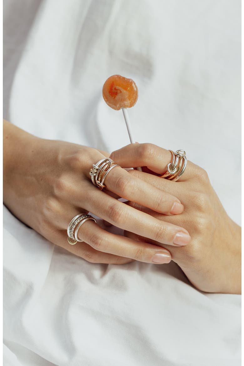 Hyacinth Linked Ring, Alternate, color, MIX