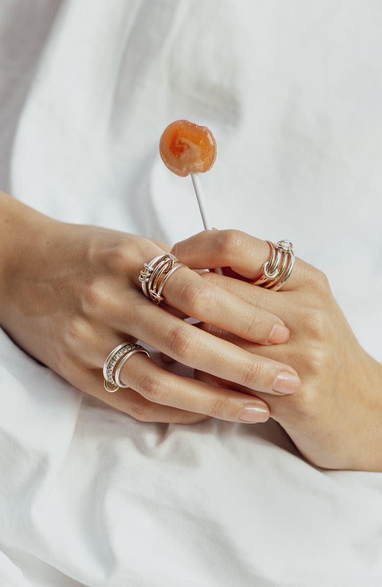 Spinelli Kilcollin Hyacinth Linked Ring, Alternate, color, Mix