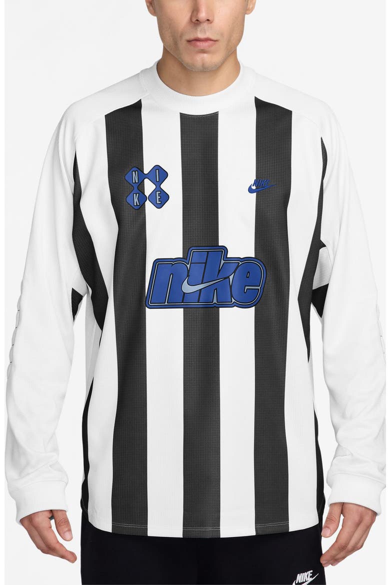 Goalie Raglan Sleeve Top, Main, color, BLACK/ WHITE