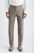 Berle Flat Front Serge Wool Dress Pants