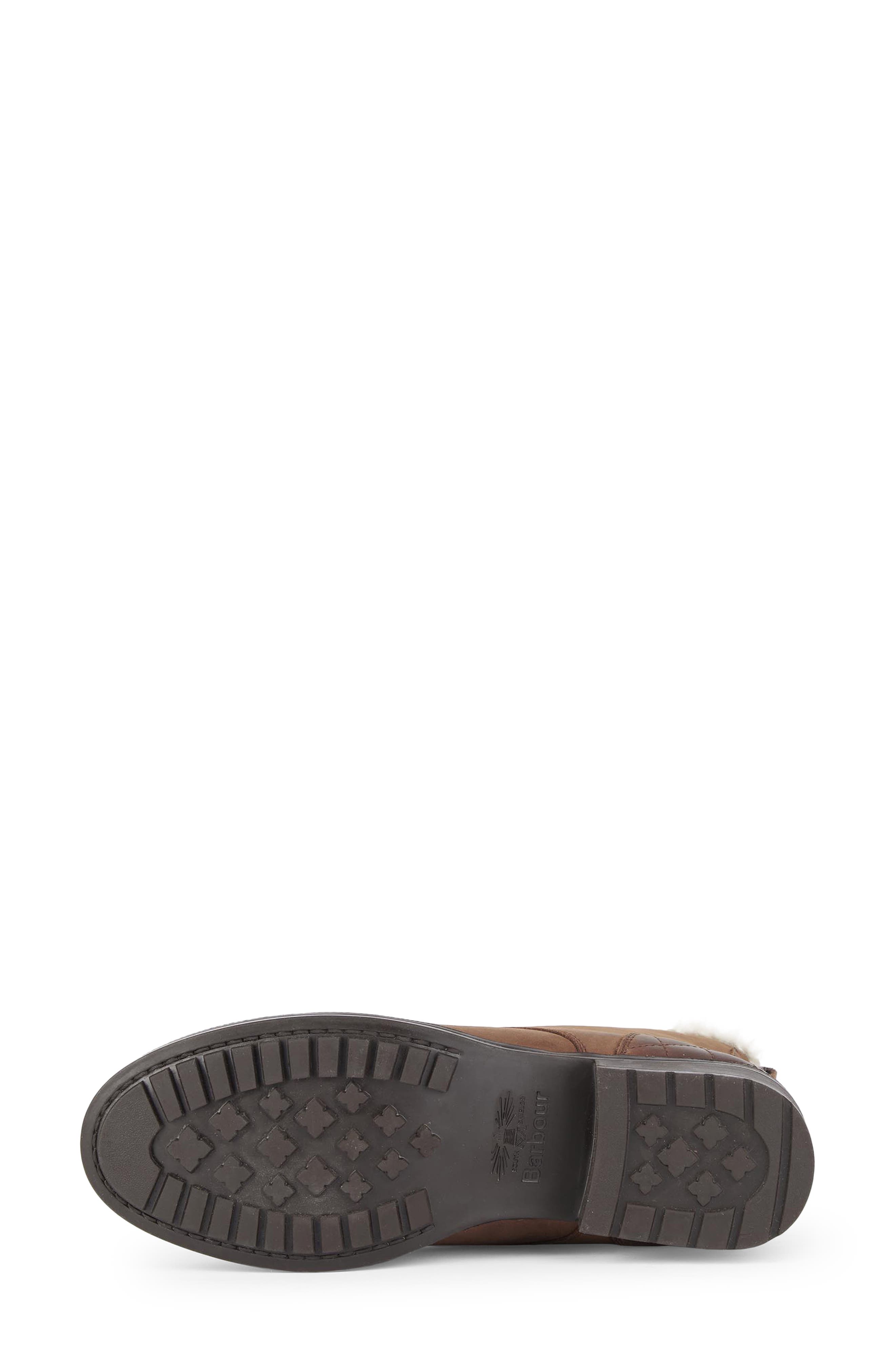Barbour Meadow Faux Shearling Bootie, Alternate, color, 