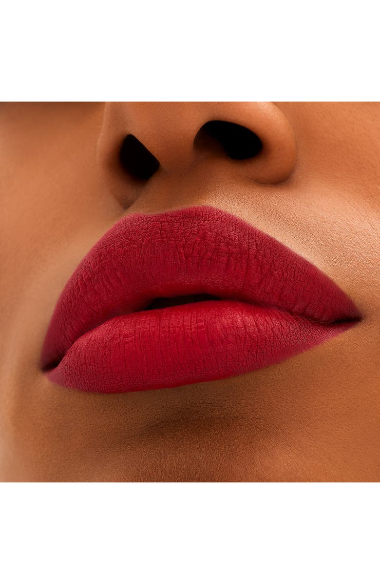 MAC Cosmetics Locked Kiss Matte 24 Hour Lipstick, Alternate, color, Ruby True