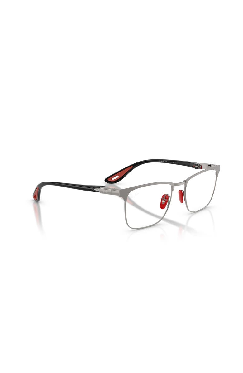 Ray-Ban 54mm Square optical glasses, Alternate, color, Grey