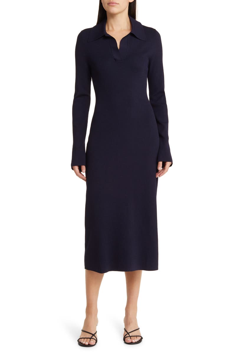 & Other Stories Long Sleeve Sweater Dress, Main, color, 