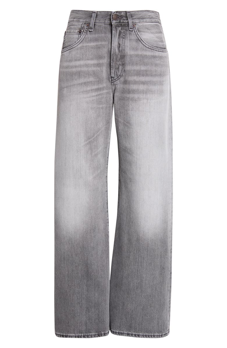 Acne Studios 2021 Orlando Wide Leg Jeans, Alternate, color, Ash Grey