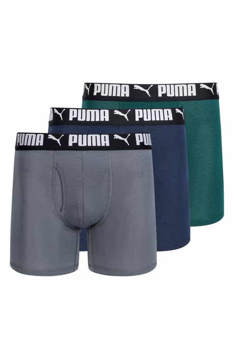 PUMA 3-Pack Mesh Boxer Briefs