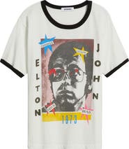 Daydreamer Elton John 1973 Pop Art Cotton Graphic T-Shirt