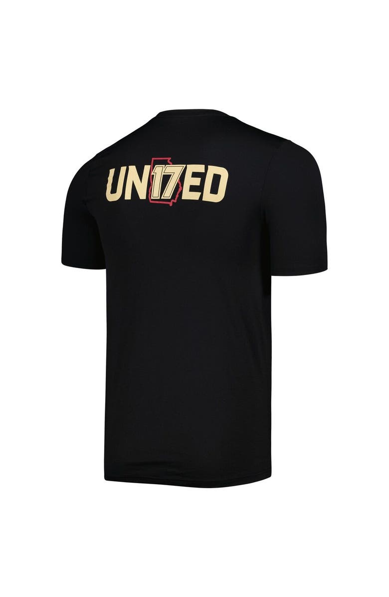 adidas Men's adidas Black Atlanta United FC Team Jersey Hook AEROREADY T-Shirt, Alternate, color, 