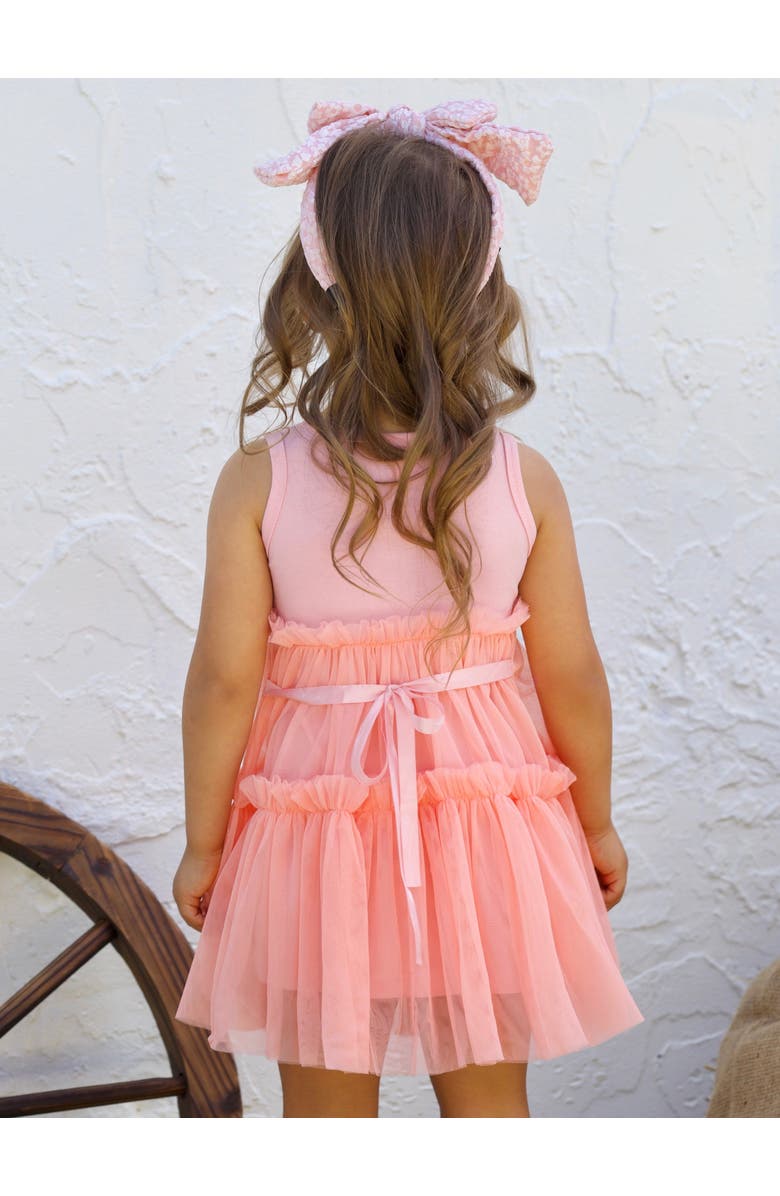 Mia Belle Girls Kids' Pinky Dream Tiered Tutu Dress, Alternate, color, 