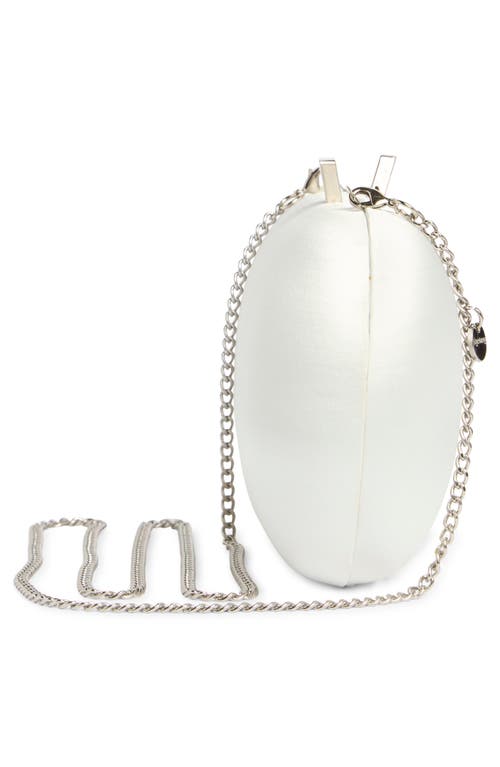 Olga Berg Jenna Feather Tassel Clutch In Multi