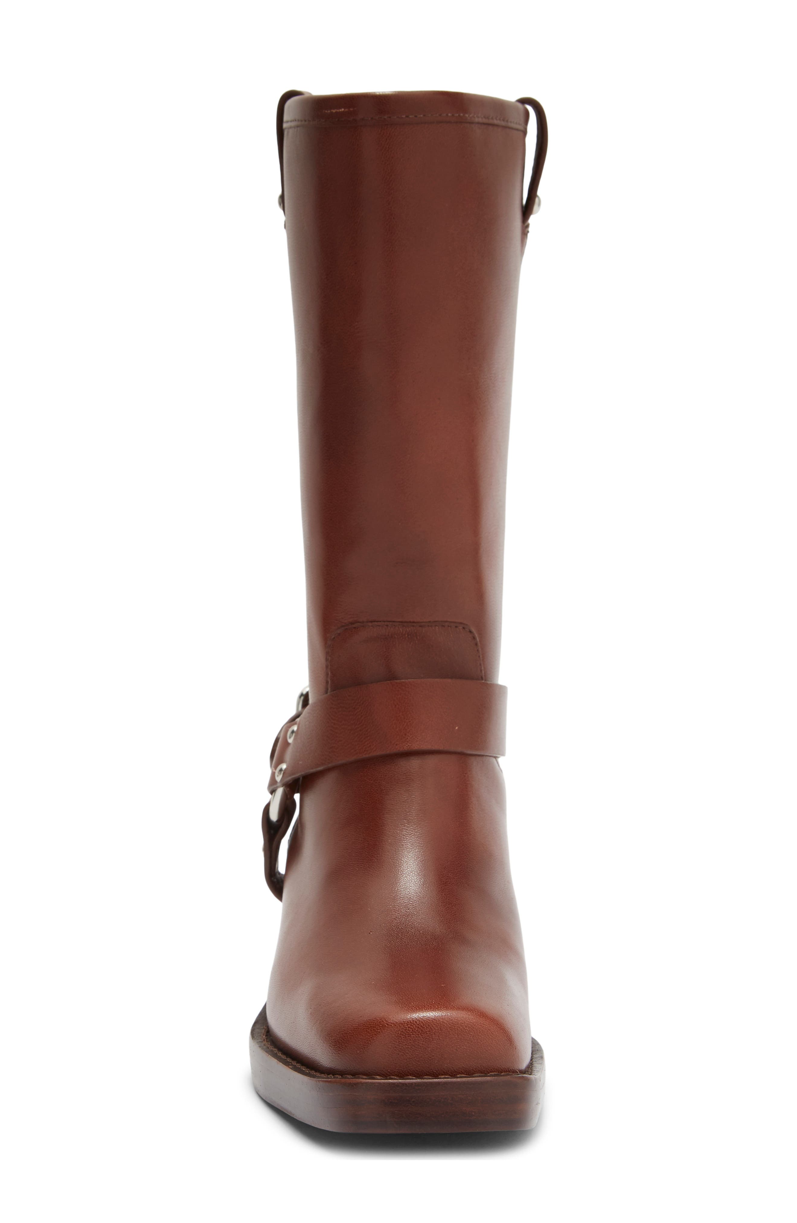 Francesca Moto Boot, Alternate, color, CAVALIER LEATHER