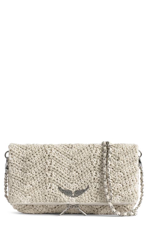 Rock Macramé Crossbody Bag