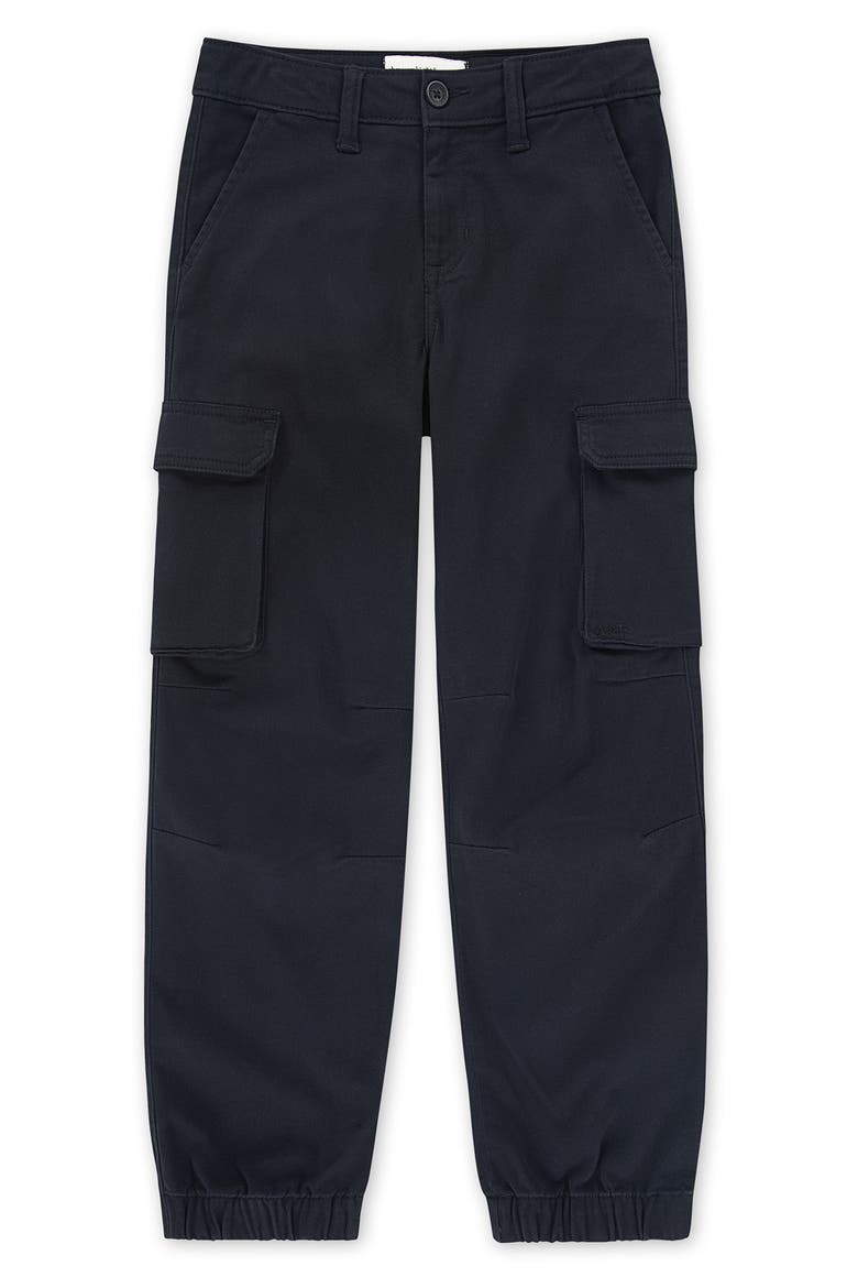 Kids' Elevated Cargo Joggers, Main, color, BLACK