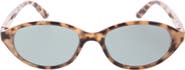BCBGeneration 51mm Slim Oval Sunglasses