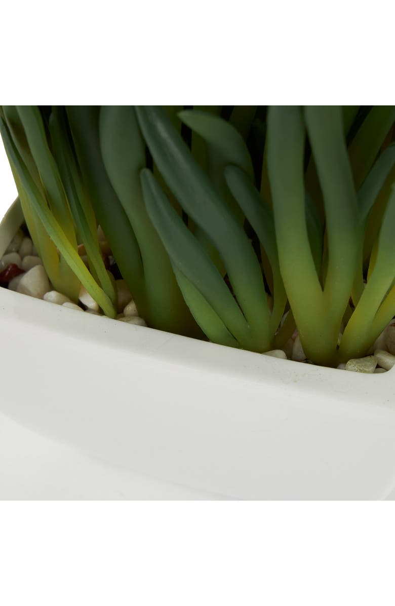 GINGER BIRCH STUDIO Green Faux Foliage Artificial Potted Plant, Alternate, color, Green