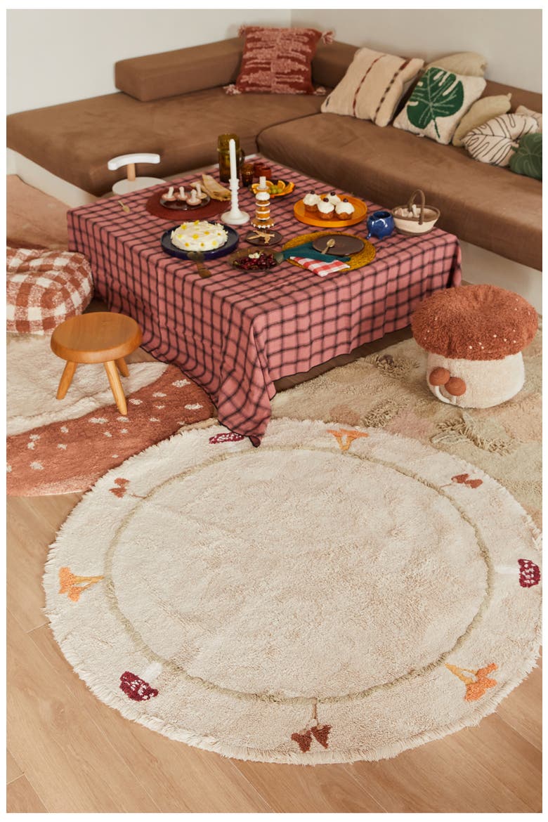 Boletus Pouf, Alternate, color, TOFFEE NATURAL
