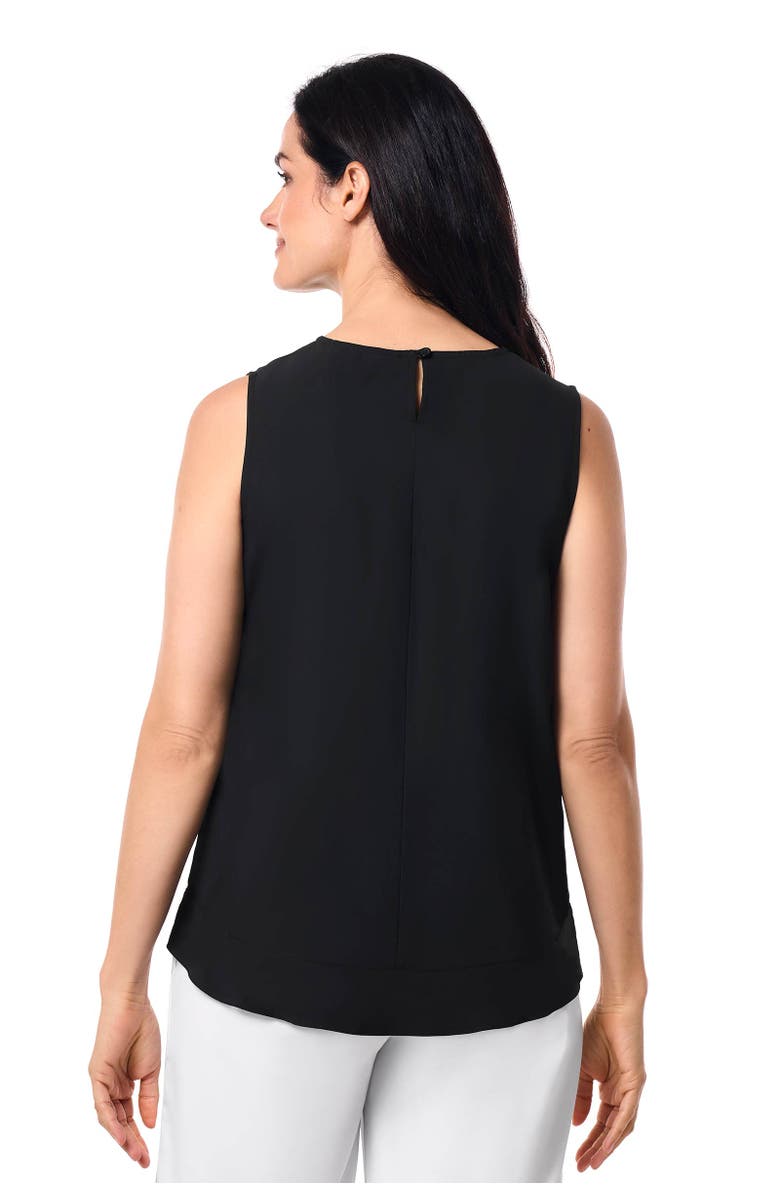 Coolibar Women's Long Sleeve Top Tank - UPF 50+ Sun Protection - St. Tropez, Alternate, color, Black