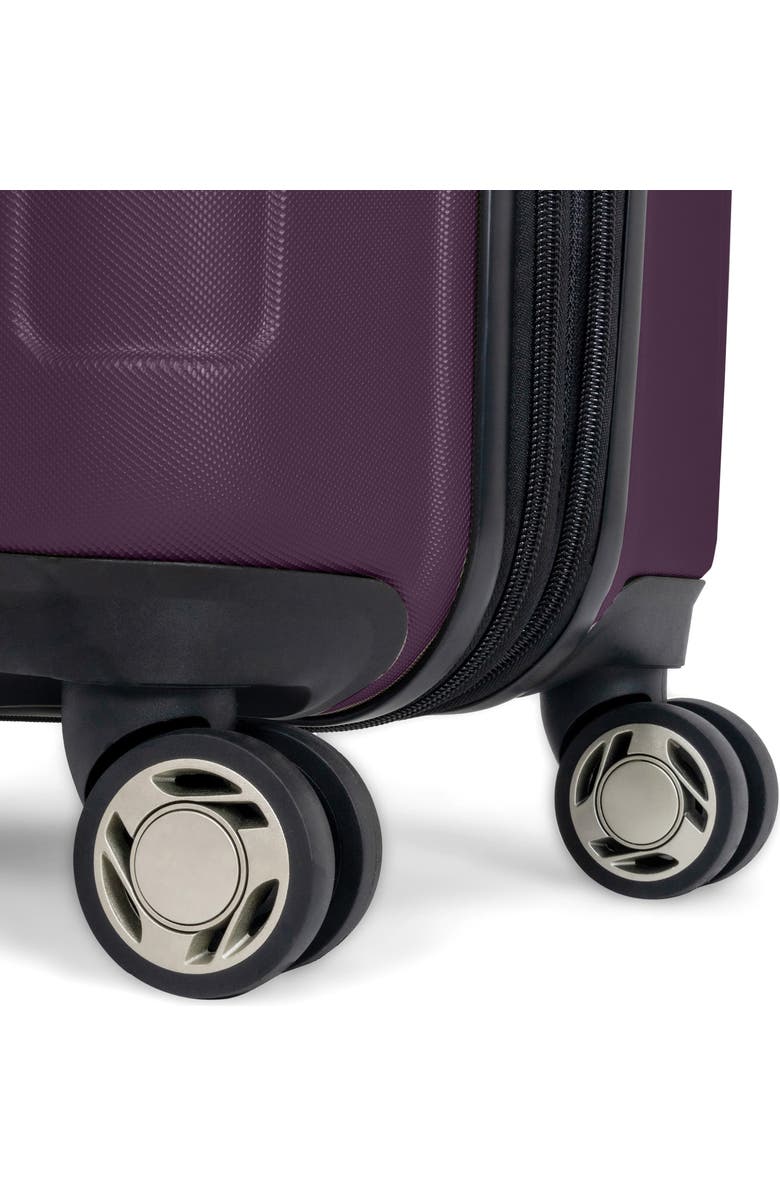Kenneth Cole Renegade 20-Inch Carry-On Hardside Luggage, Alternate, color, Midnight Plum