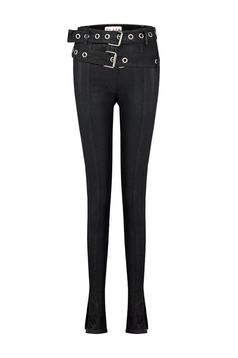 Your *Itch Two Belt Denim Pant, Alternate, color, BLACK