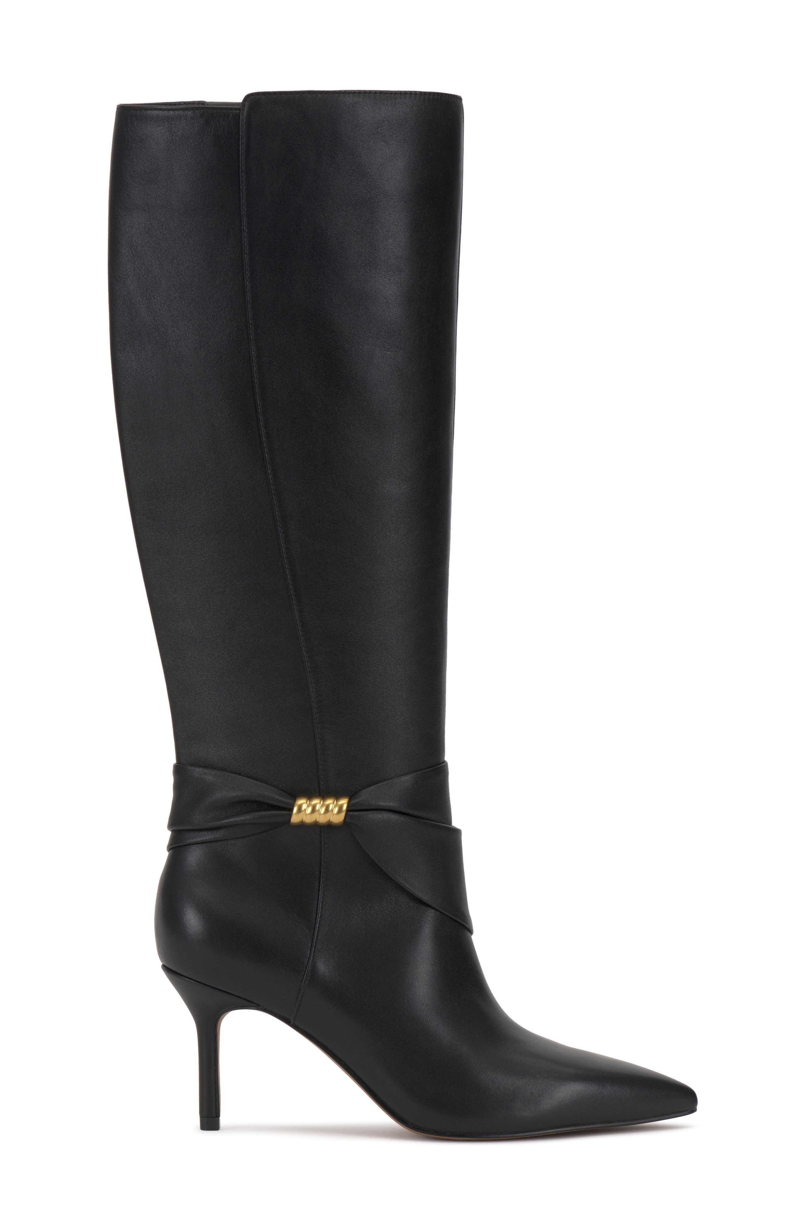 Meezo Knee High Boot, Alternate, color, BLACK