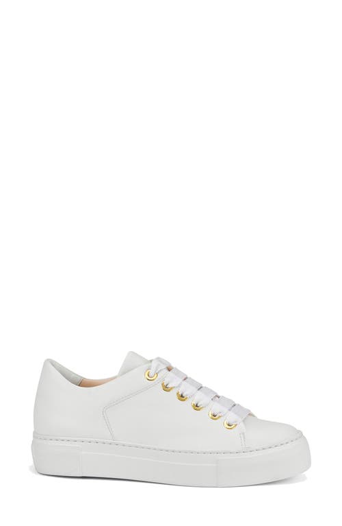 Agl Attilio Giusti Leombruni Agl Parsy Low Top Platform Sneaker In White-white