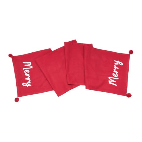 Christmas Holidays Tufted Solid Runners Collection