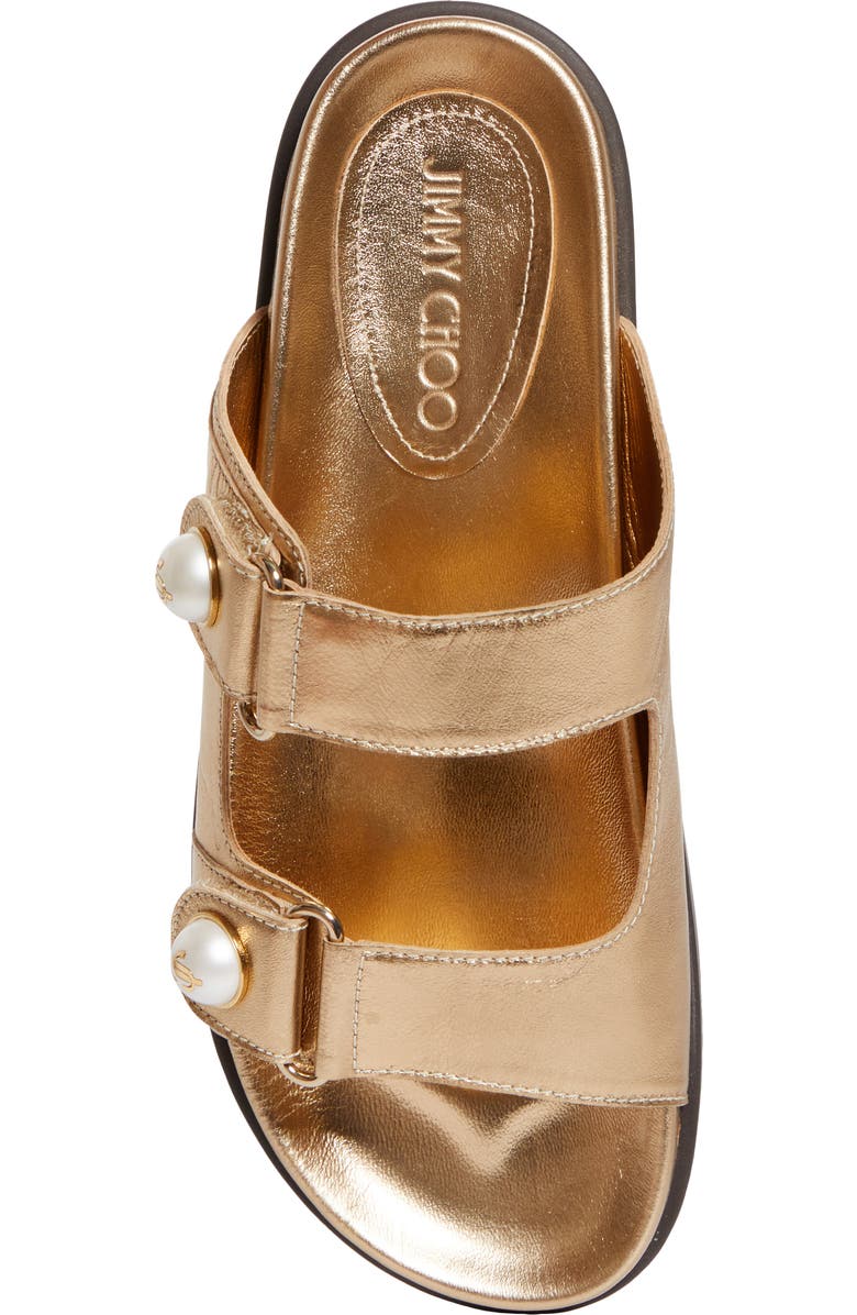 Jimmy Choo Fayence Slide Sandal, Alternate, color,