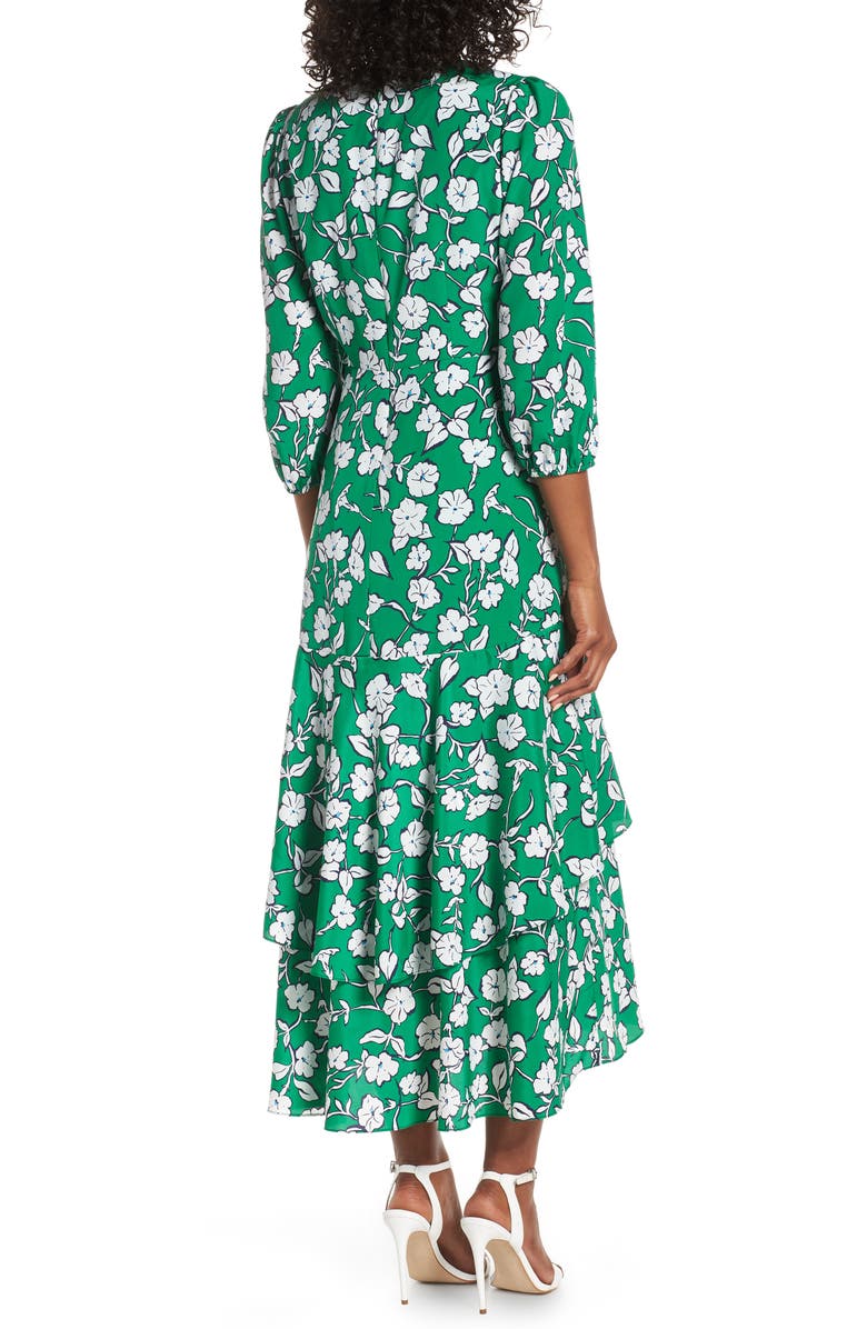 Eliza J Asymmetrical Faux Wrap Maxi Dress, Alternate, color,