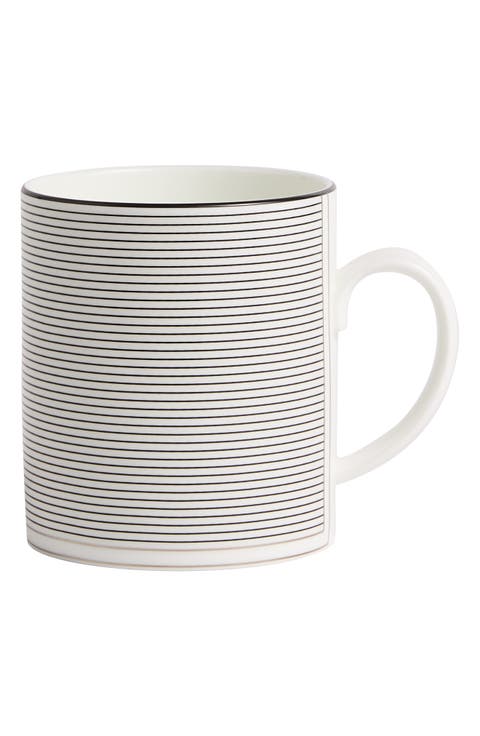 x Vera Wang Luxe Graphite Bone China Mug