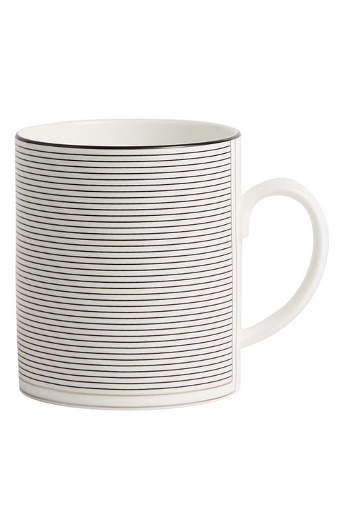 Wedgwood X Vera Wang Luxe Graphite Bone China Mug In No Color
