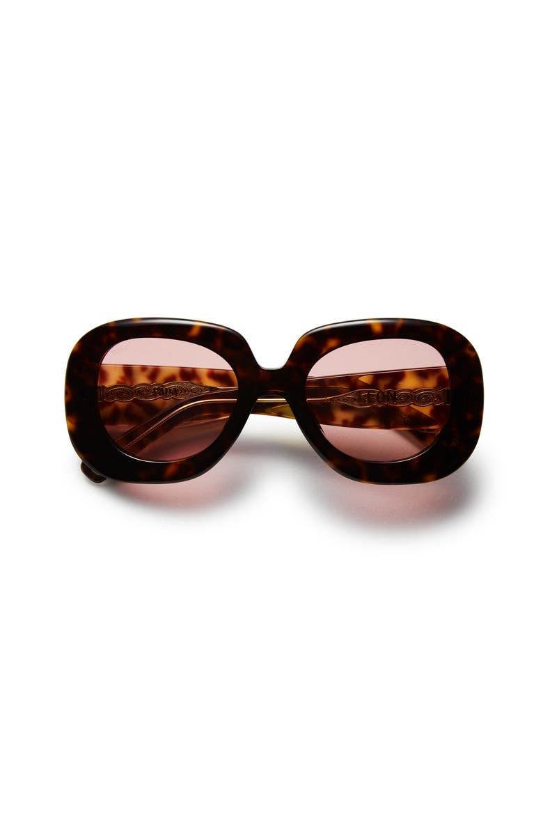 Leon Sunglasses, Alternate, color, Tobacco