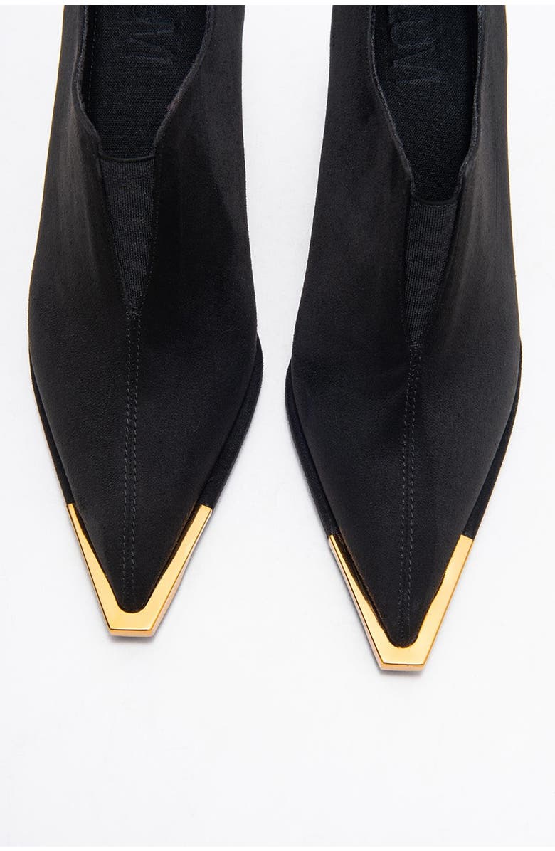 Prologue Shoes Niva Pointed Toe Pump, Alternate, color, Black Suede