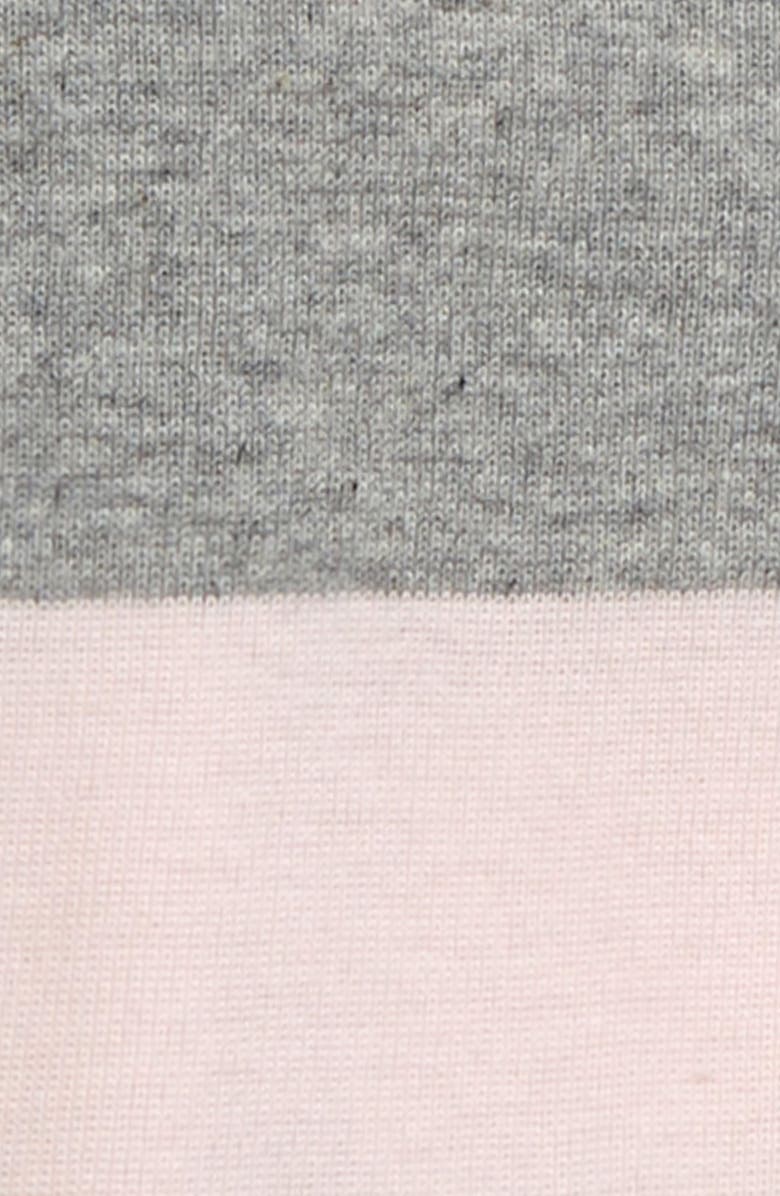 Burt's Bees Baby Rugby Stripe Organic Cotton Romper, Alternate, color,