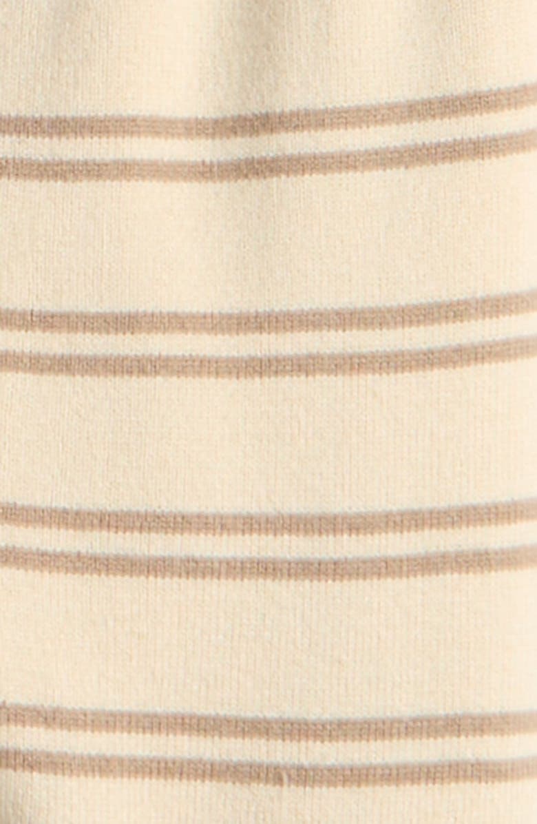 Nordstrom Icon Jacquard Sweater & Joggers Set, Alternate, color, Brown Affogato - Beige Swan