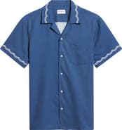 MAVRANS Blue Waves Performance Camp Shirt