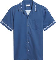 MAVRANS Blue Waves Performance Camp Shirt