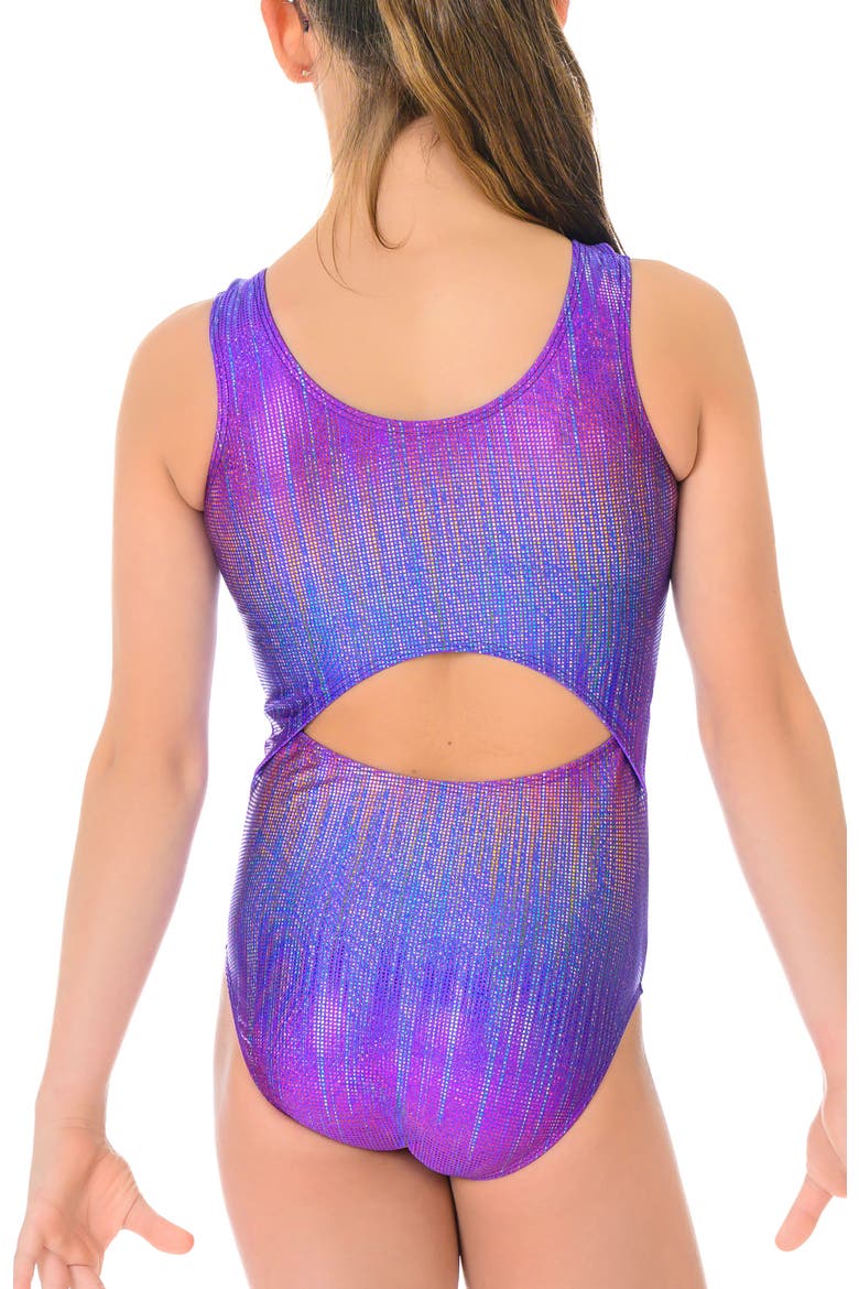 Rainbow Blaze Leotard, Alternate, color, Rainbow Blaze