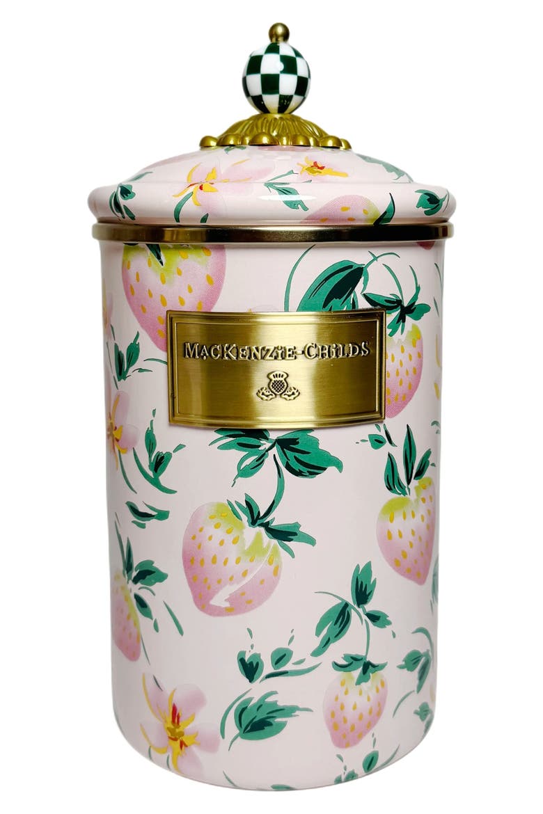 Strawberry Small Canister, Alternate, color, PINK