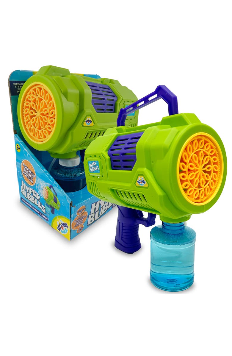 Scooba Duck Hyper Bubbles Blaster, Electric Handheld, Usb Charging, Main, color, Multicolored