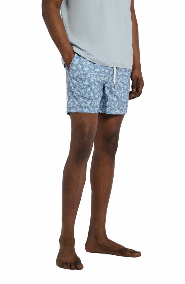 Onia Charles 5" Swim Trunk, Alternate, color, Baby Blue Multi