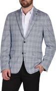 CRICKETEER Plaid Knit Sport Coat
