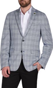 CRICKETEER Plaid Knit Sport Coat