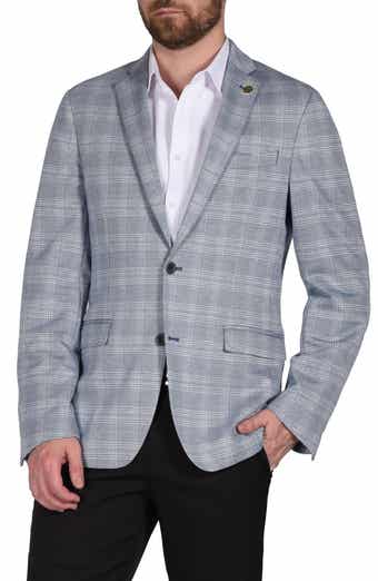 CRICKETEER Plaid Knit Sport Coat