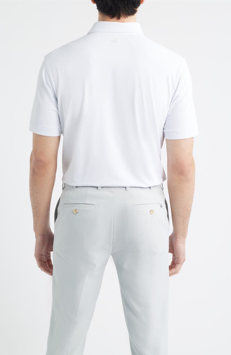 Peter Millar Clark Performance Jersey Golf Polo, Alternate, color, White