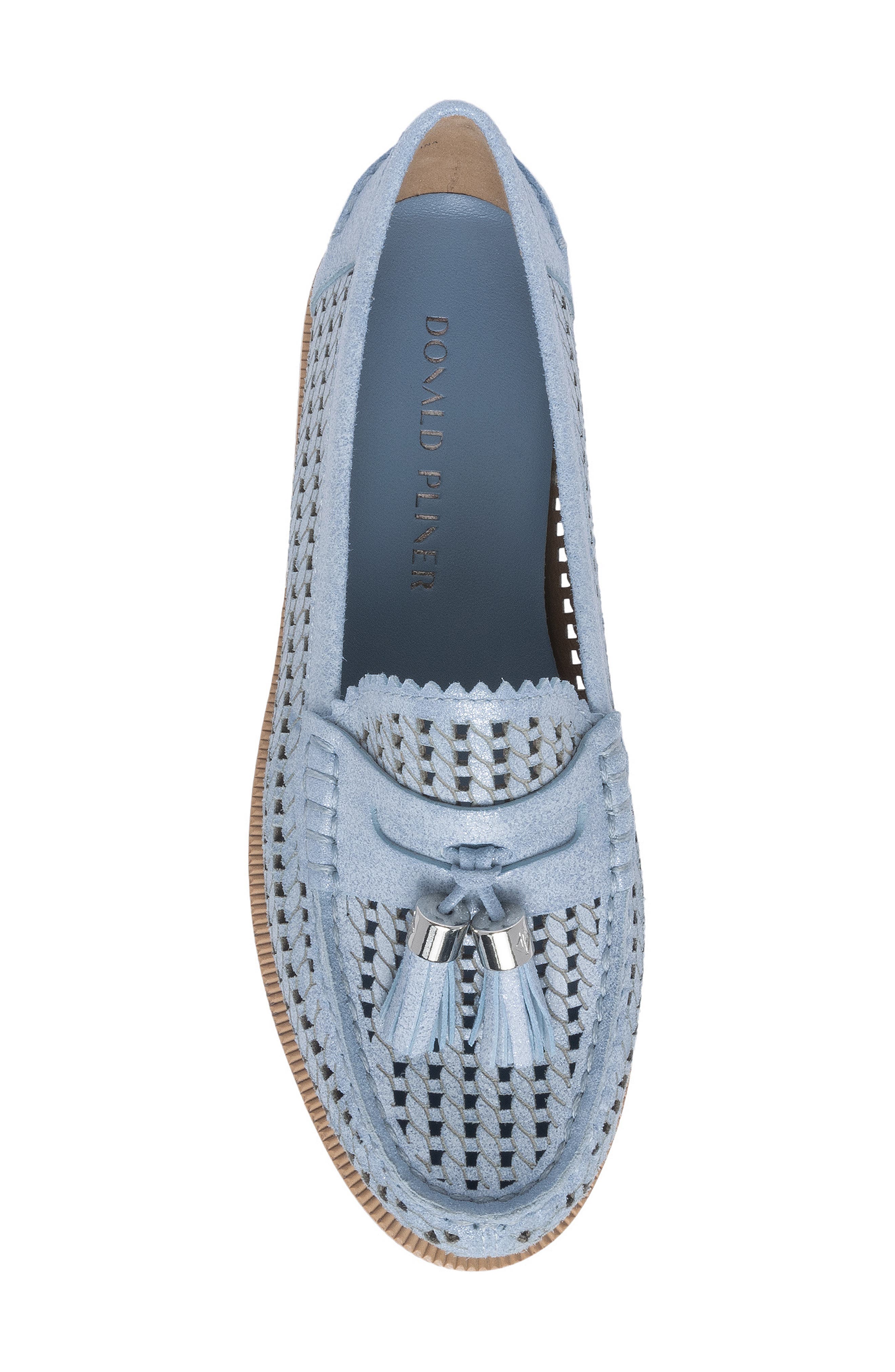Donald Pliner Tassel Loafer, Alternate, color, Denim
