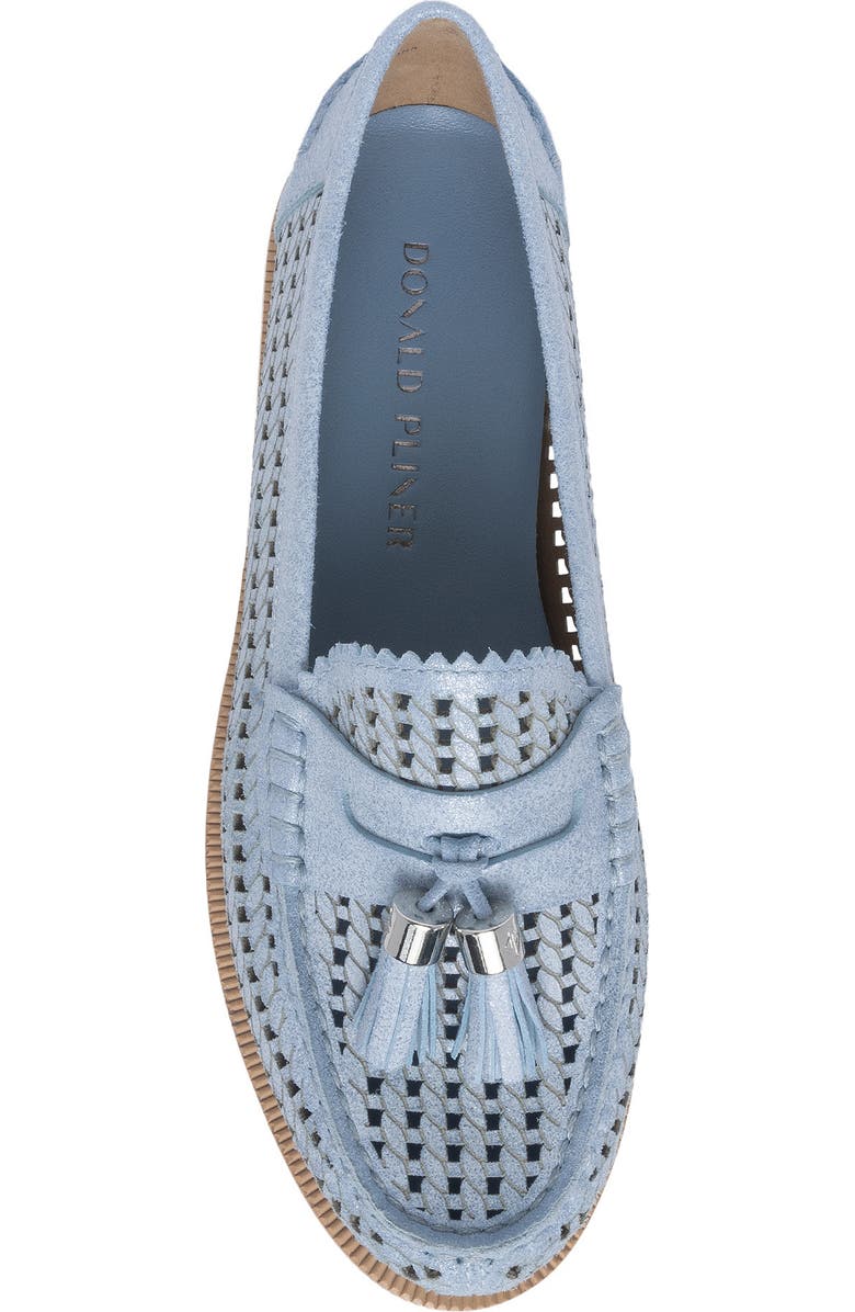 Donald Pliner Tassel Loafer, Alternate, color, Denim