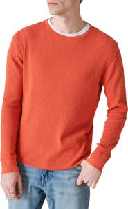 Lucky Brand Garment Dye Thermal T-Shirt