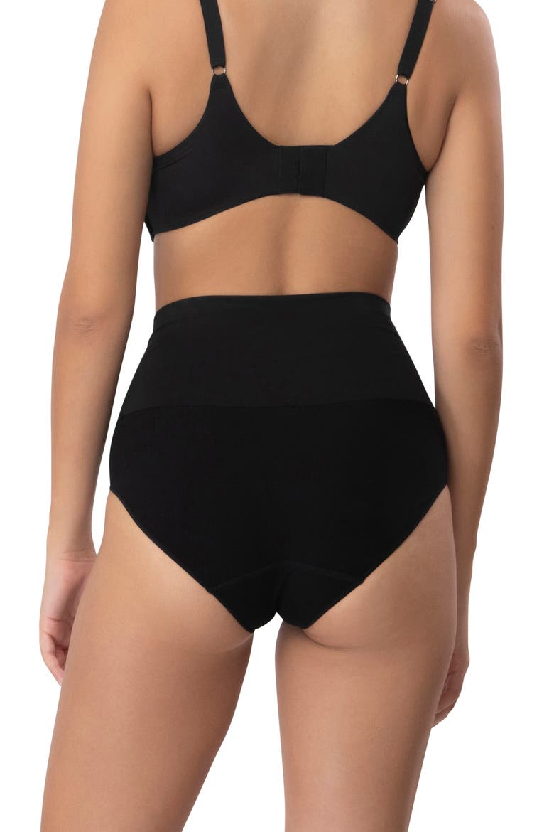 Smoothing At Waist Brief, Alternate, color, Black