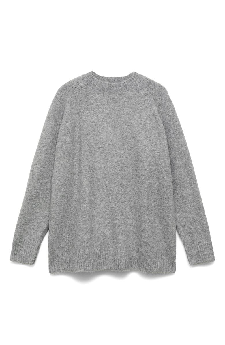 Crewneck Raglan Sleeve Sweater